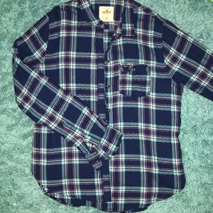 Women’s Blue Hollister Flannel